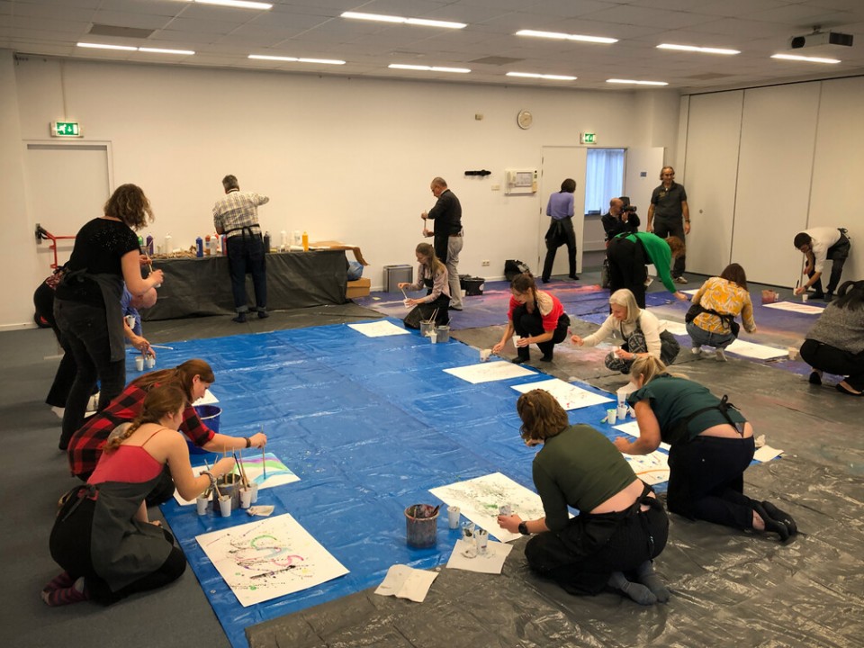 Action Painting Workshop Volwassenen